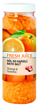 Sól do kąpieli Pomarańcza i Guarana, Fresh Juice, 700 ml