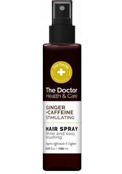 Spray stymulujący do włosów Imbir + Kofeina , The Doctor, 150ml