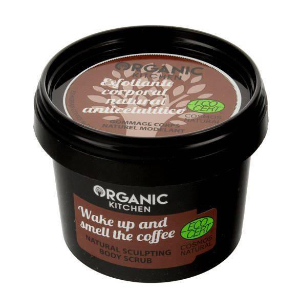 Modelujący scrub do ciała, Kawa & Masło Shea Organic Kitchen, 100 ml